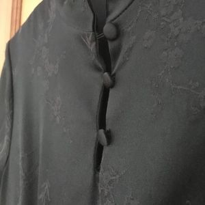 Harlow Dresses - Chinese Inspired Black Maxi Dress Harlow Dresses - Chinese Inspired Black Maxi Dress